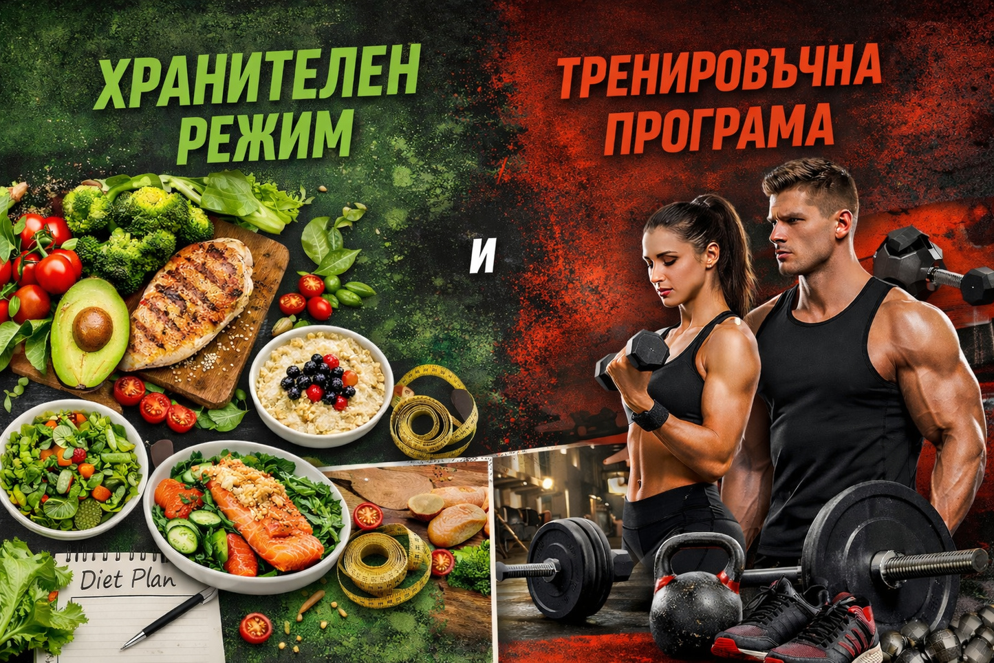 Хранителен + Тренировъчен